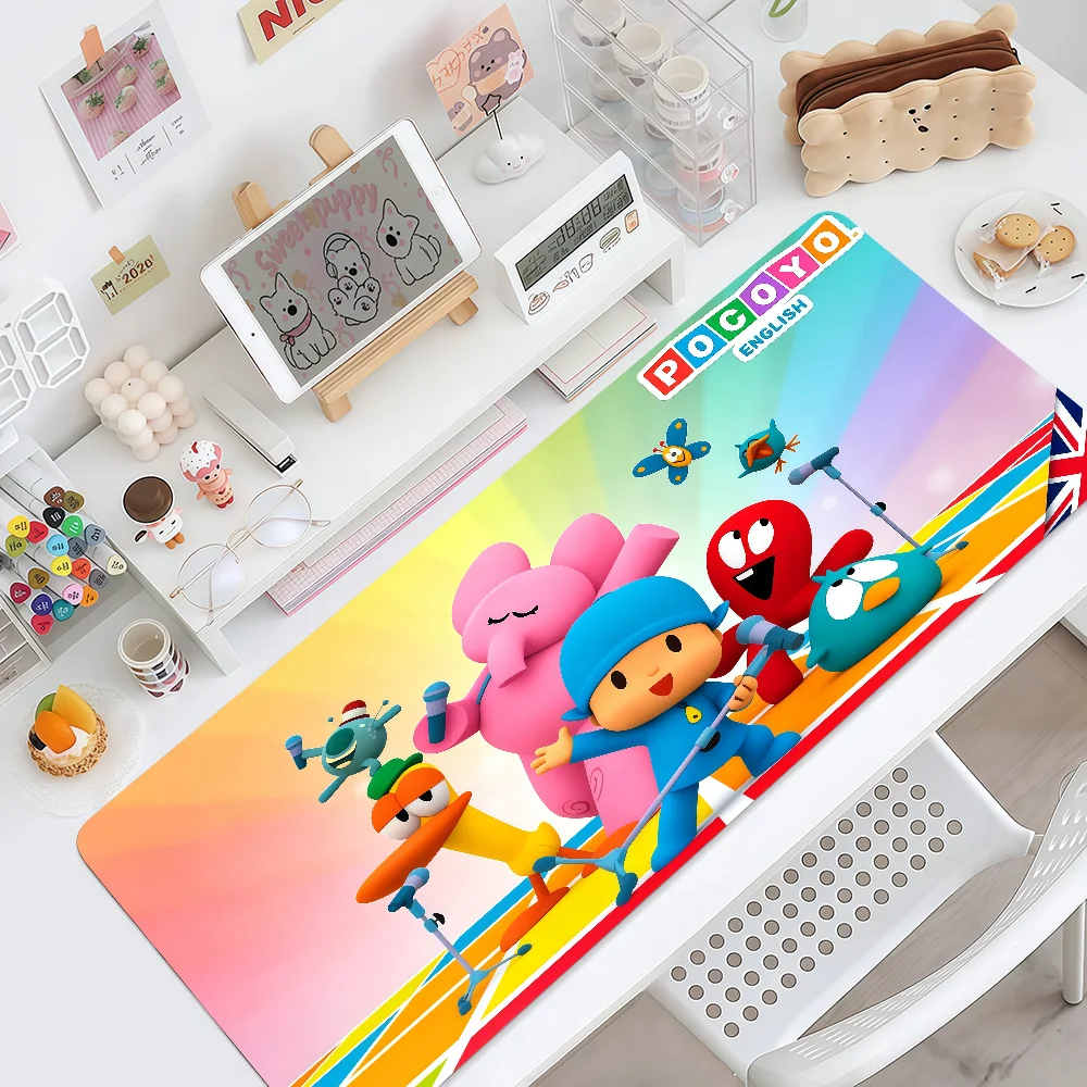 Mouse Pad Cute MousePad Non-slip Lockedge Child Office Student Toddler Gaming Thickened Large Writing Kawaii Pad Cushion