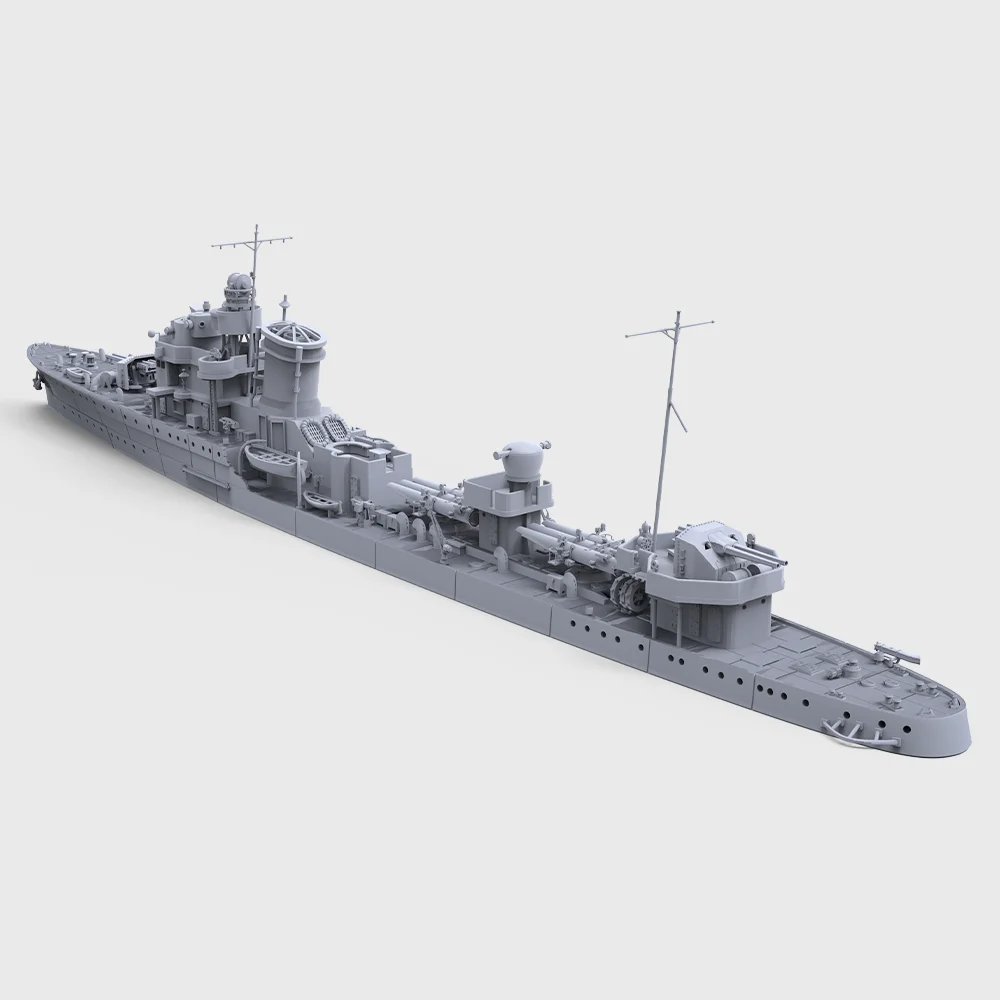 

Italian Saetta Class Destroyer Saetta 1935 Full Hull SSMODEL SSC733 1/700 1/350 Military Model Kit Miniature Static Model