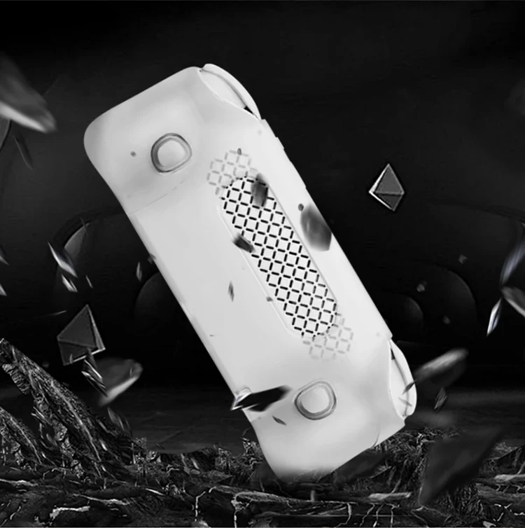 For AYN Odin 2 Portal Protective Shell Waterproof Silicone Protective Case Anti-fall Ergonomic Grip Cover Case Game Accessories