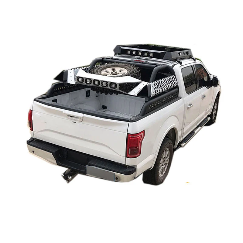 Universal Heavy Duty Stainless Steel Roof Mounted Roll Bar Cage For D-MAX  NAVARA 4x4 Offroad