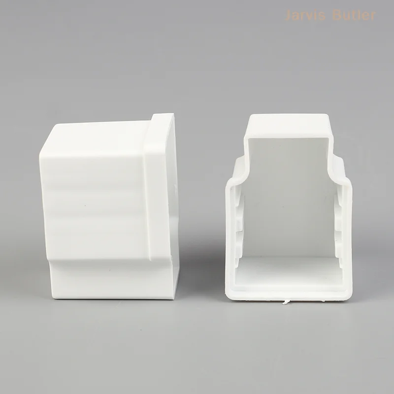 2Pcs Hot Sales White Plastic Solenoid Valve Waterproof Cover Water Valve Lid Support Wholesale