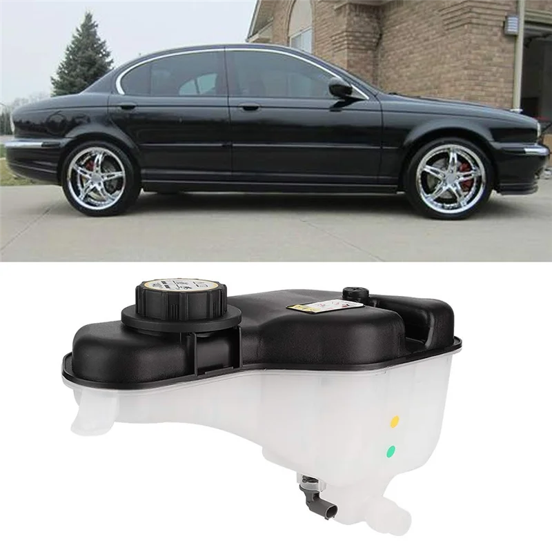 

Auxiliary Water Bottle Expansion Tank Coolant Recovery Overflow Tank C2Z13764 For Jaguar S Type XJ8 XF