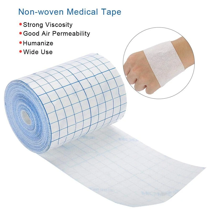 Mesh Breathable Non Woven Tape Adhesive Bandage Roll Film Dressing Bandages Flexible Nonwovens