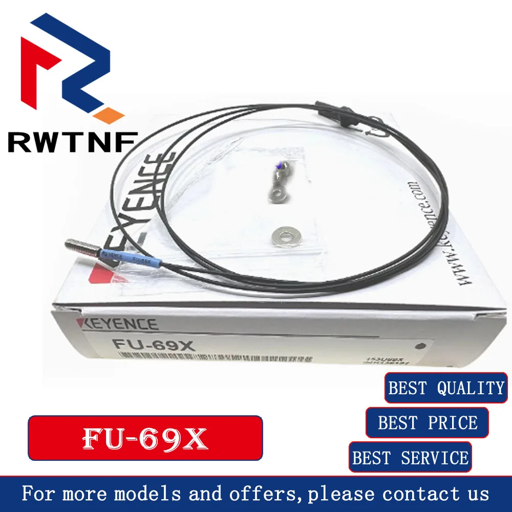 Gloednieuwe Echte FU-69X Keyence Glasvezel Sensor, Magazijnvoorraad