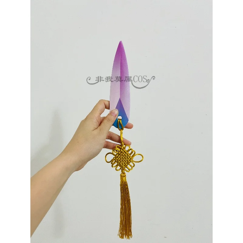 Kpop Demon Hunter Zoey accesorios de Cosplay película de Anime Demon Hunters armas Boomerang 3D para Halloween y Cosplay accesorios populares