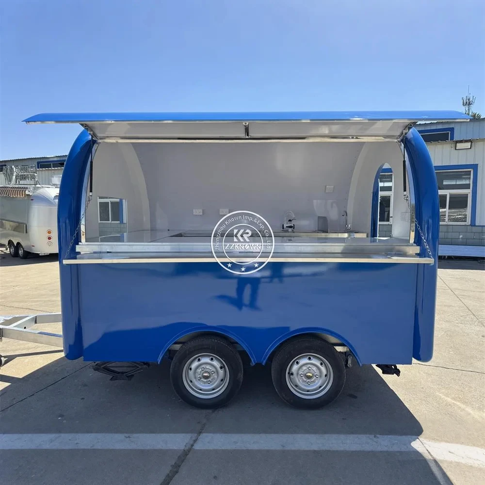 Customized Mobile Kitchen Churros Pizza Hotdog Cart Fast Food Vending Trailer Catering Truck Concession Mobile Food Truck