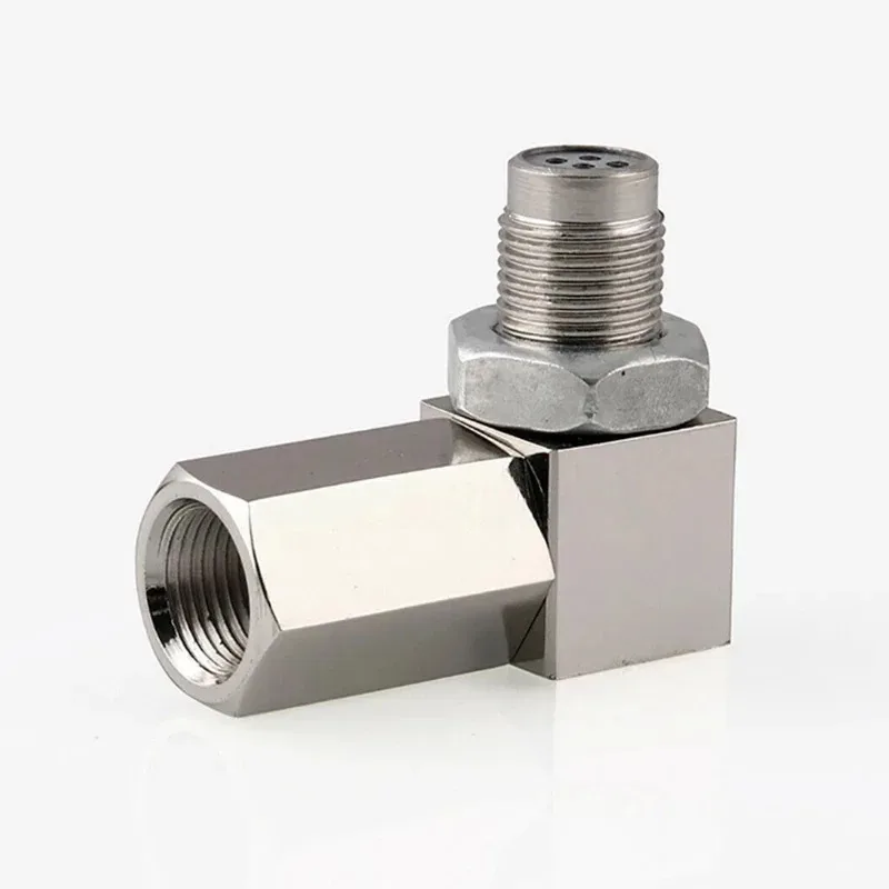 

Automobile O2 Sensor Connector 90 Degree Adapter Gasket Exhaust Pipe M18 * 1.5 With Mini Catalytic Convertor