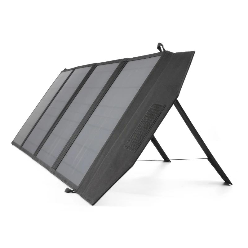 18V 40W Solar Panel Folding Charging Dual USB DC Solar Charging Foldable Bag For Outdoor Travel Tour Adventure Camping