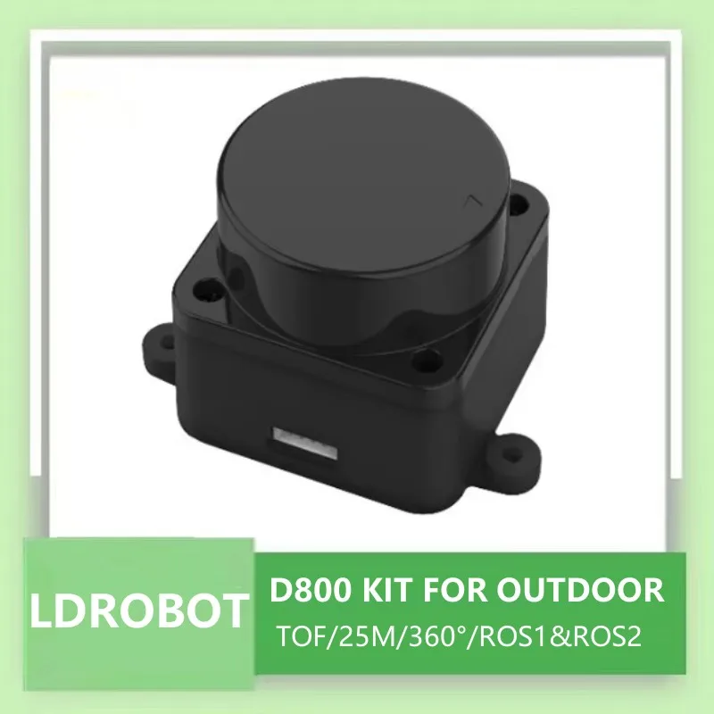 LDROBOT D800 Lidar 키트 STL-27L 25M DTF ROS 자동차 슬램 내비게이션 스캐닝 레이저 레이더 센서 지지대, ROS1 및 ROS2, 야외용 