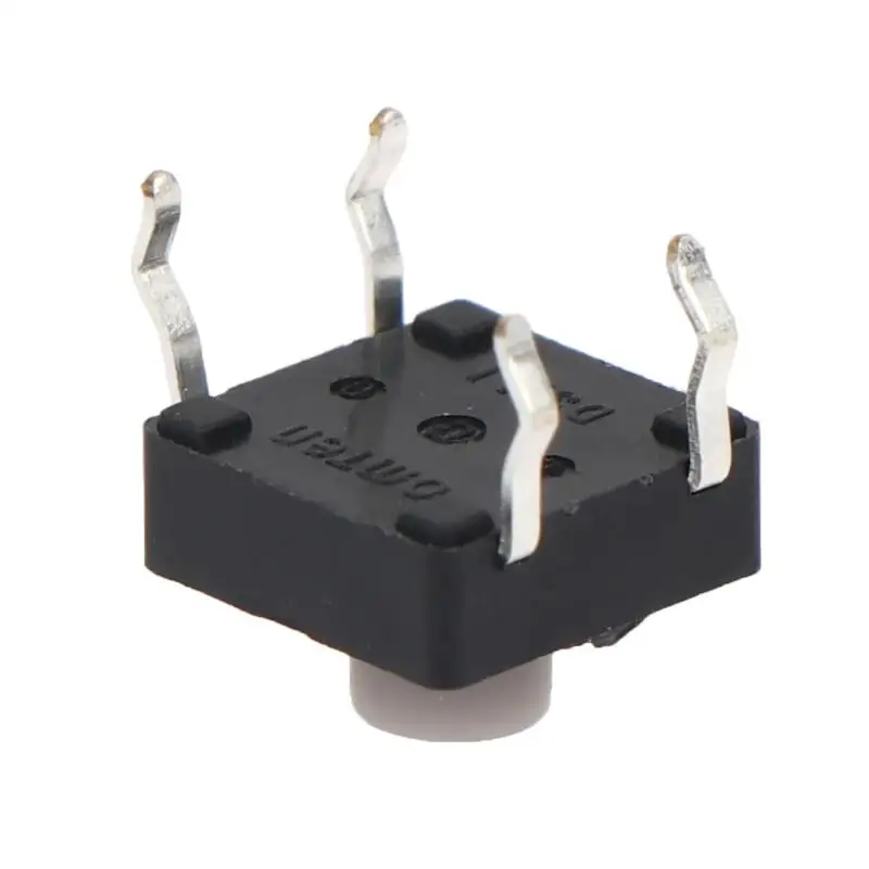 20 Stück 8x8x5MM Geräuscharmer Taktiler Druckknopfschalter 2-Pin 4-Pin Kupferkontakt für DIY Elektronische Schaltkreissteuerungsteile – Detail 10
