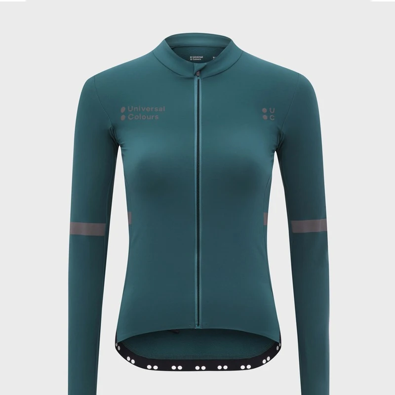 COLOR Women Cycling Jersey Maillot Spring Autumn MTB Bike Thin Long Sleeves Cycling Shirt Breathable Ciclismo Bicycle Clothing