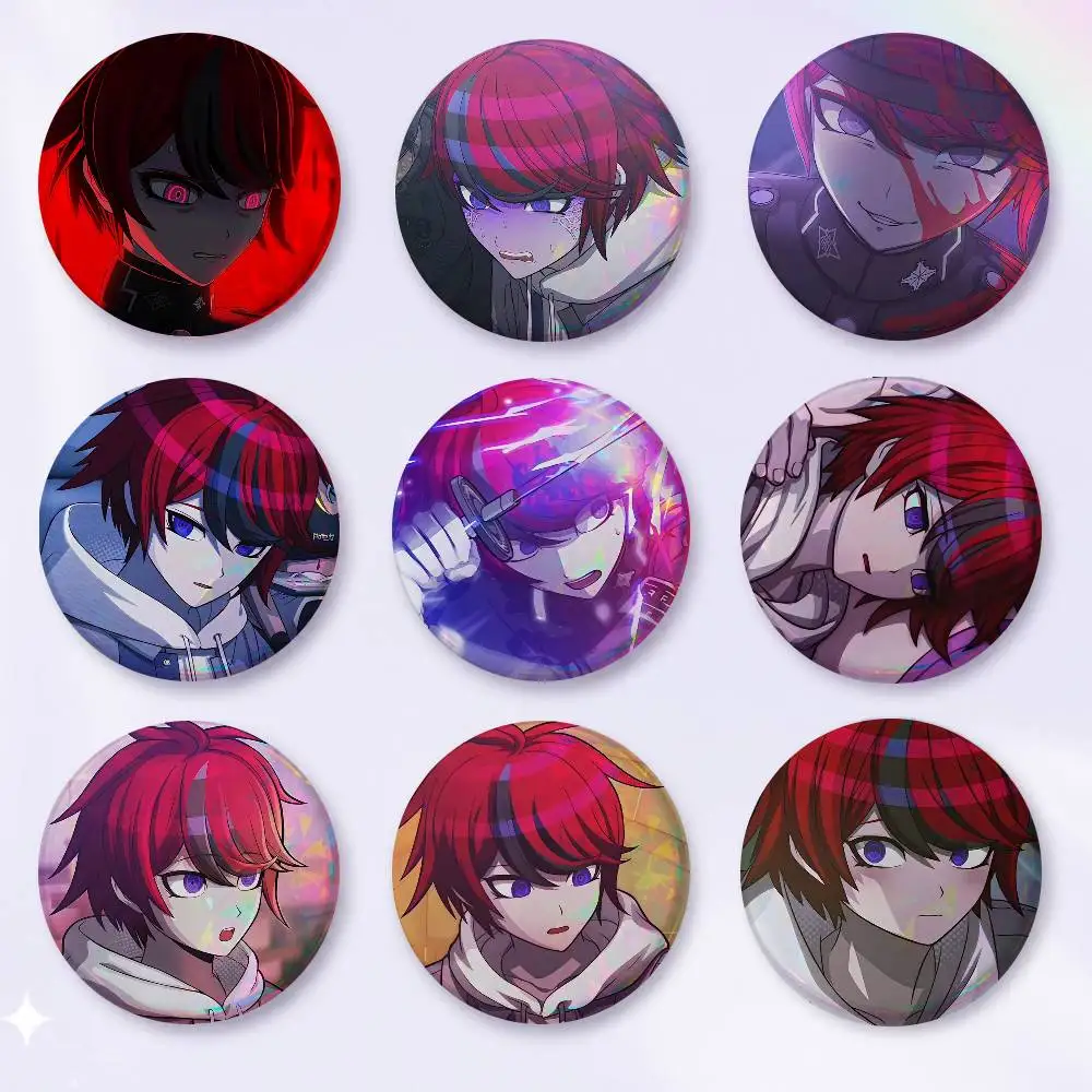 A-Takumi Eito Yugamu Darumi Can Badge On Backpack Accessories Manga  Pins Round Cartoon Brooches For Clothes Bag Decor Gifts