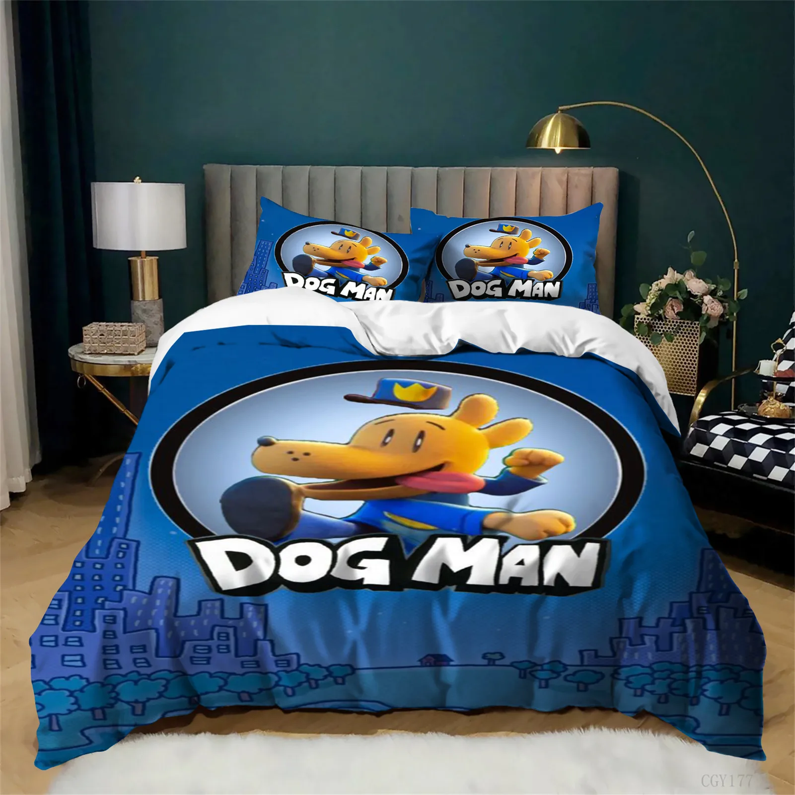 

Комплект постельного белья из 3 предметов: пододеяльник и наволочки, ультрамягкий, дышащий, легкий, для двуспальной кровати