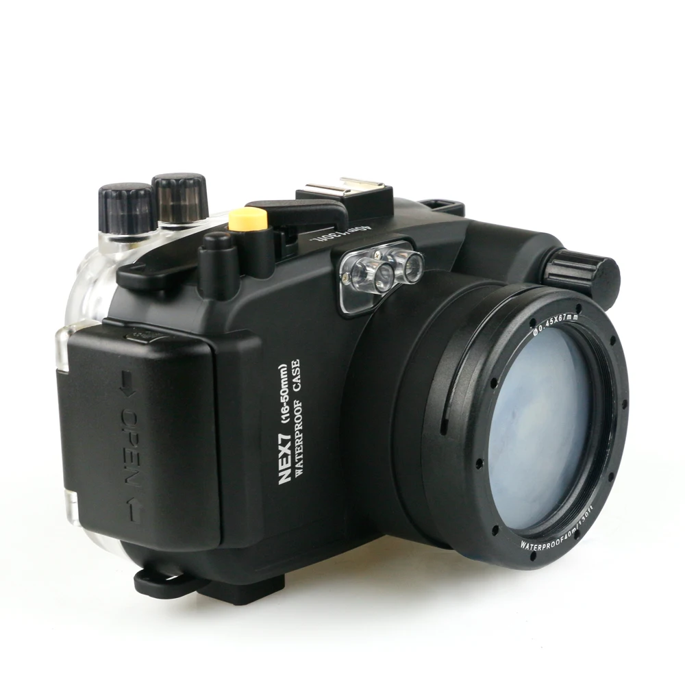 

For Sony NEX7 16-50mm Digital Camera Diving Case Underwater Waterproof Housing Case Transparent Waterproof Cover