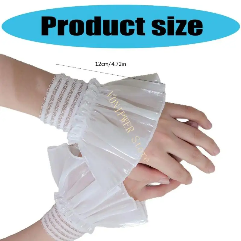 ข้อมือข้อมือยืดข้อมือ 1 แพร์เลเยอร์แขนเสื้อแขนเสื้อยืดหลายสี D08E