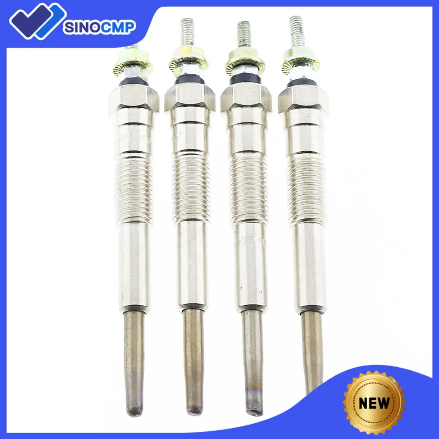 

Set of 4 Glow Plugs 1985067030 1985067020 for TOYOTA Colorado 4Runner Fortuner Hilus Hiace LC Prado 1KZ-TE 1KZ-TE 3.0 LTR 96-12