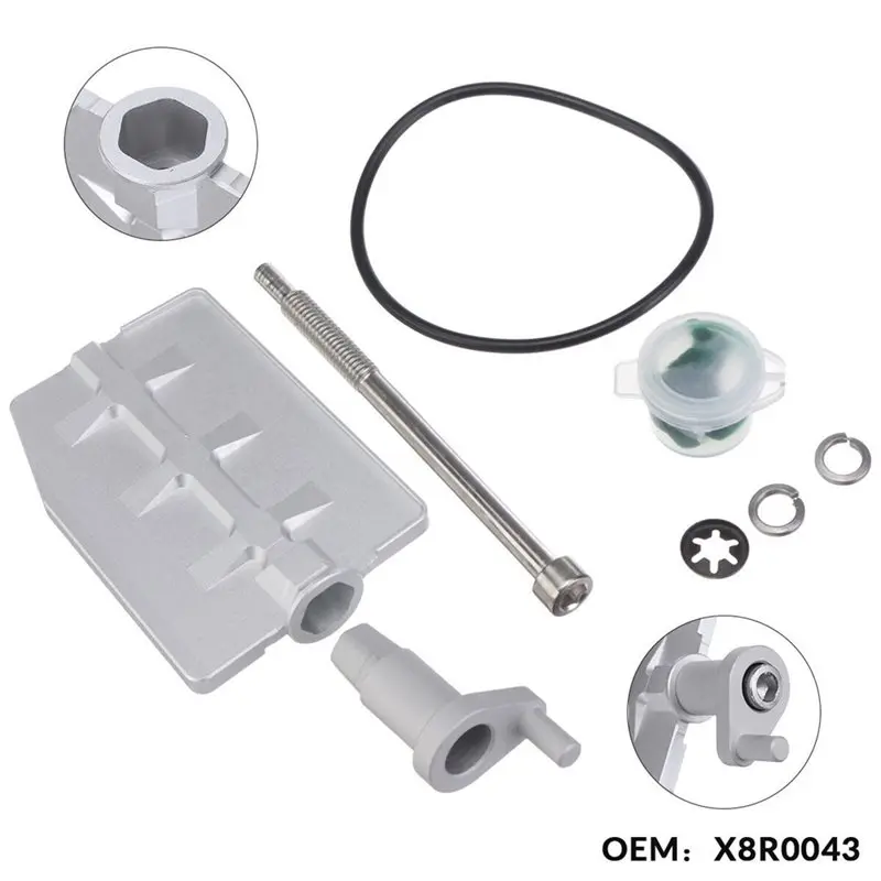 NEW-X8R0043 11617544806 11617502269 7544805 7502275 For BMW 2.2 2.5 M54 Engine Intake Manifold Valve Swirl Flap Repair Kit view 2