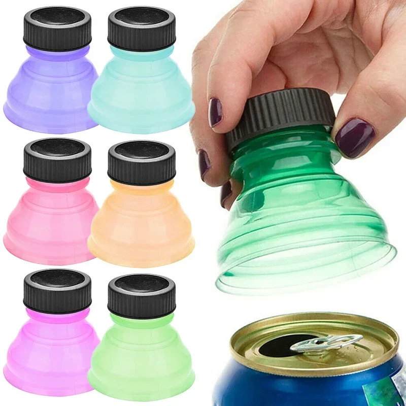 Cup Cover Reusable Plastic Beer Water Dispenser Lid Protector Caps Cover Bottle Top Soda Saver Can Cap Fashion Accessories