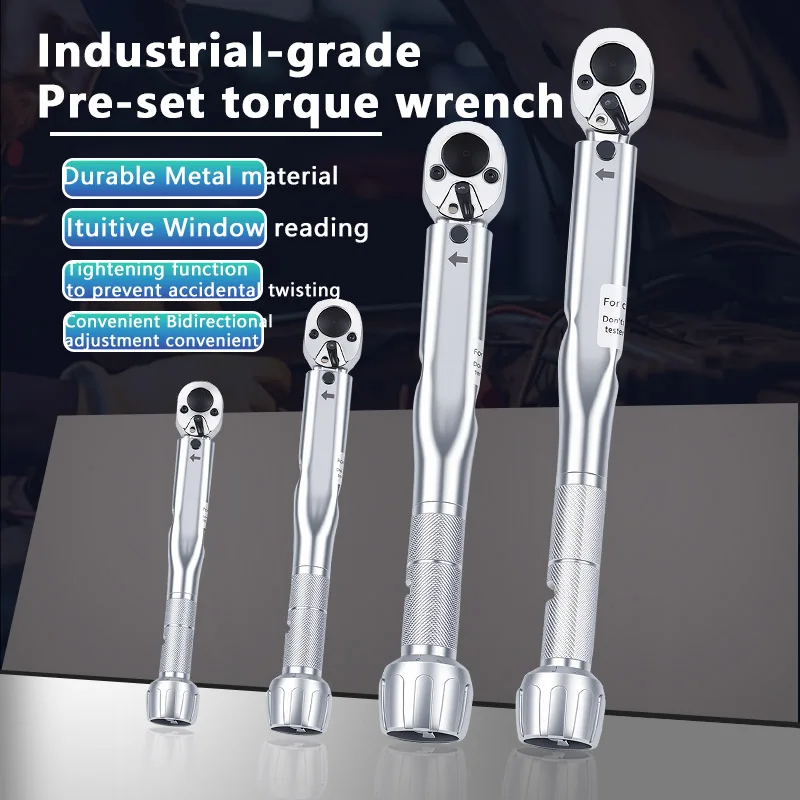 Fanyaa QL Series Professional Grade Metric Alloy Chrome Torque Wrench OEM for Car Vehicle Repair