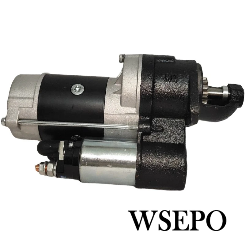 Imagem -04 - Motor de Partida Elétrico 12v 12 Dentes para S1110 Zs1115 Tempos Único Motor Diesel Fresco da Água do Cilíner
