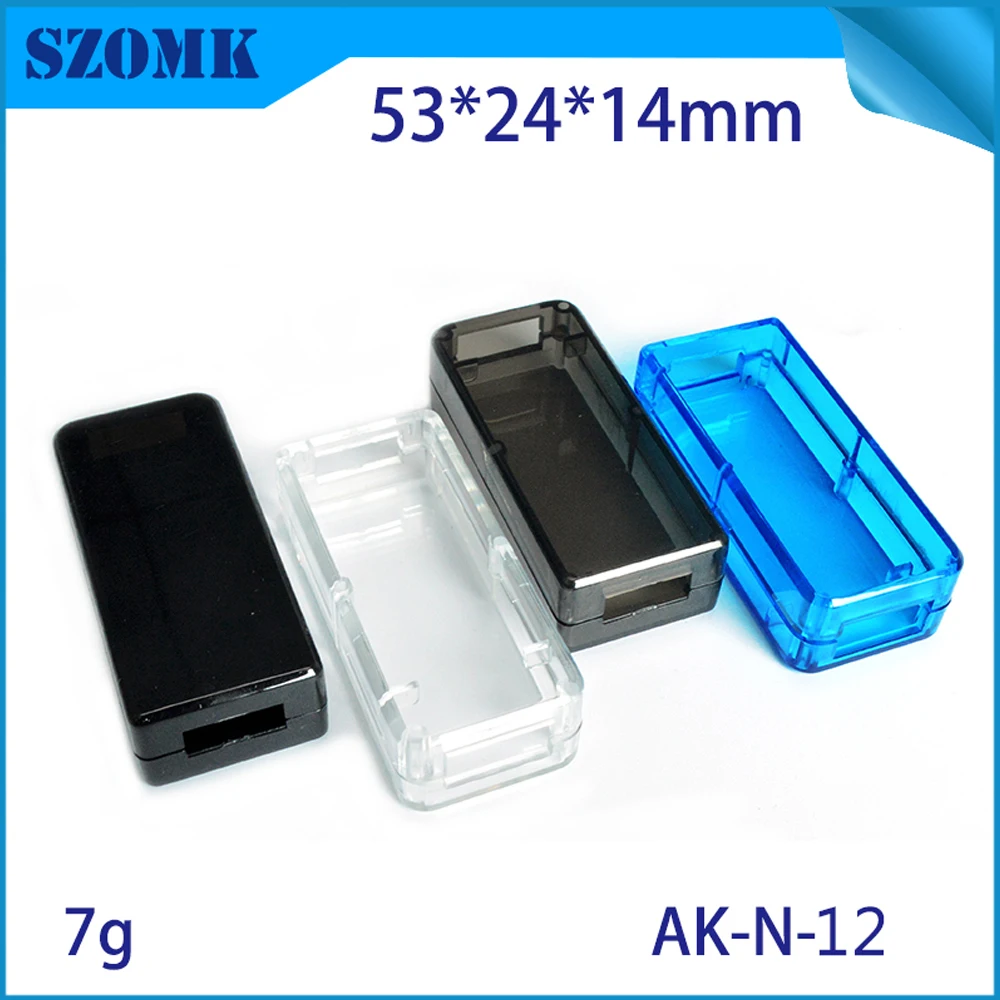 5Pieces Plastic box electronics 53*24*14mm abs electronics plastic box electronics