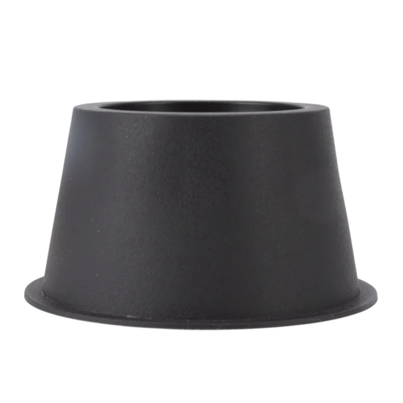 6Pcs Furniture Risers Round Plastic Furniture Lift Riser For Bed Table Couch Black 2.8in