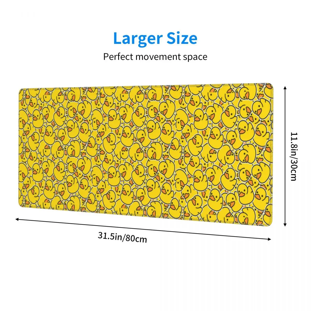 Large Mouse Pad Yellow Classic Rubber Duck Gamer PC Laptop Mats Keyboard Carpet Computer Gaming Office Accessories Desk Mat