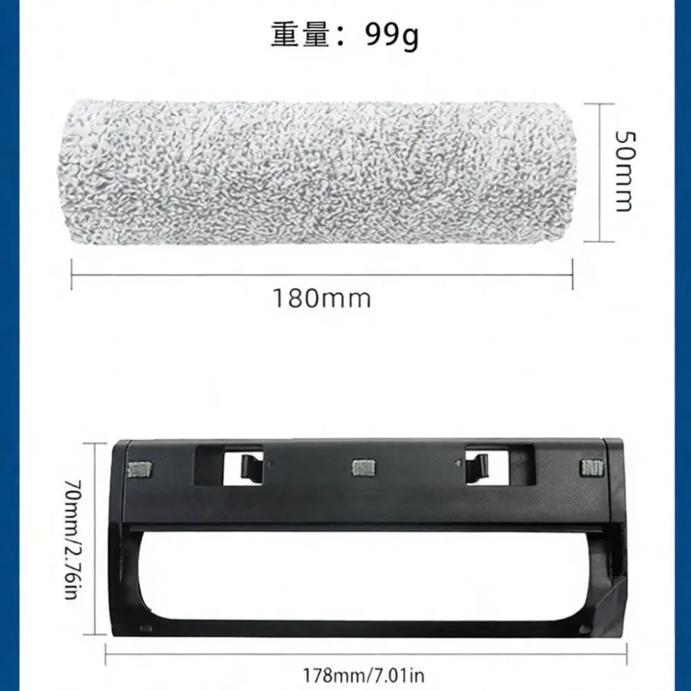 Maintenance Accessory Bundle For Ecovacs X8 Pro Omni Robot Cleaning Tool Main Roller Brush Filter Mop Pad Dust Storage