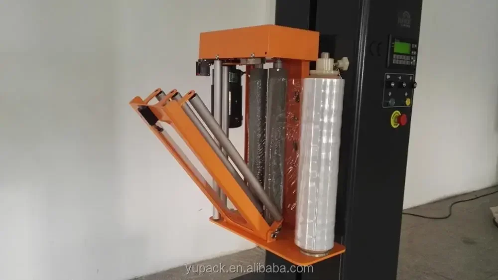 Automatic 300% Pre-stretch Pallet Wrapper Pallet Stretch Wrapping hine with CE