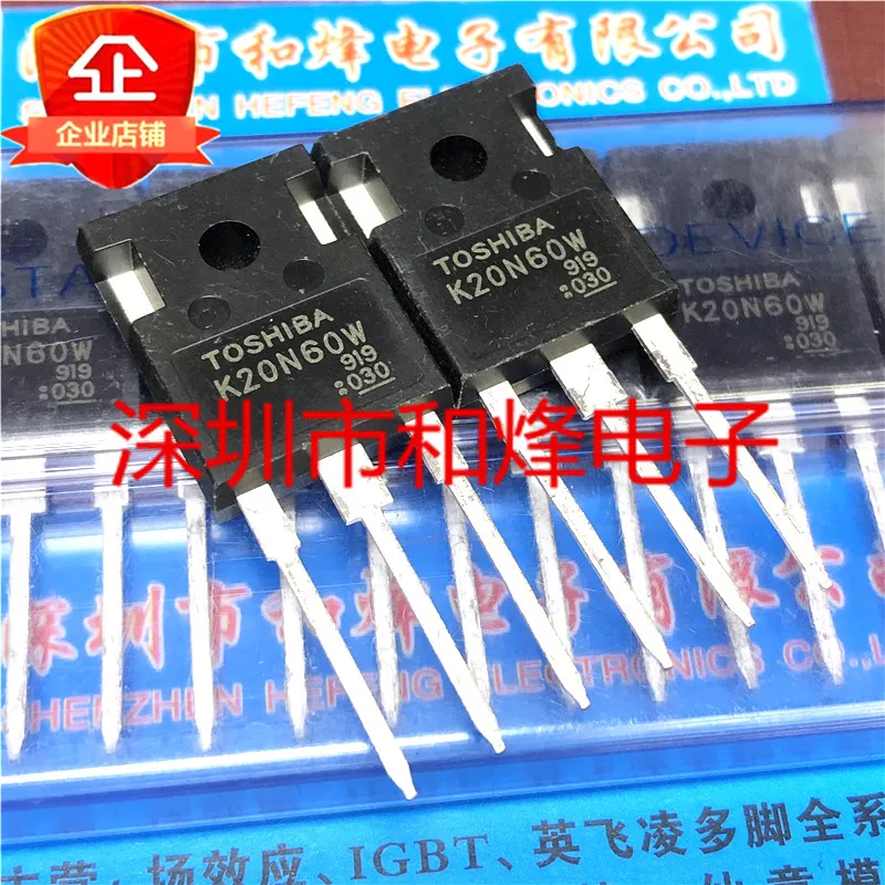 5PCS K20N60W TO-247 N 600V 20A