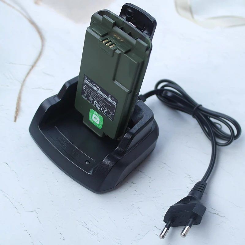 Quansheng Walkie Talkie Base Charger For UV-K5 UV-5RPLUS UV-K5(8) C-51 AC 110-240V Original BPK5 Li-ion Desktop Charger Dock