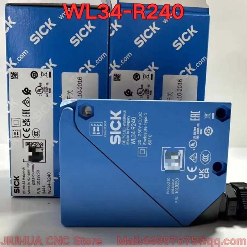Brand new WL34-R240 photoelectric sensor