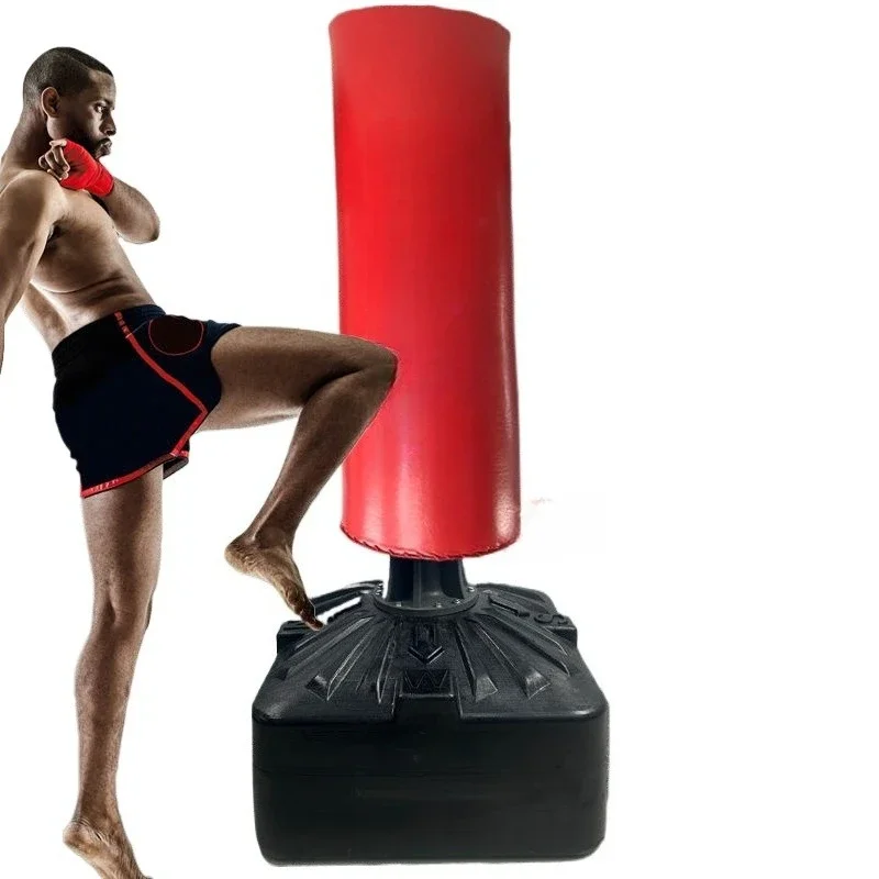 كيس رمل عمودي Sanda منزلي موسع بهلوان جريء للتدريب على الملاكمة فنون الدفاع عن النفس