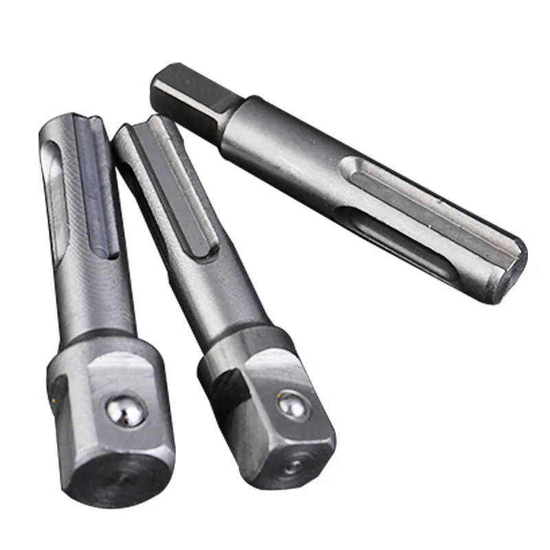 المطرقة تحويل مشترك مفك كهربائي رئيس SDS مقبض ربط قضيب تأثير الحفر تشاك كم محول أداة الملحقات