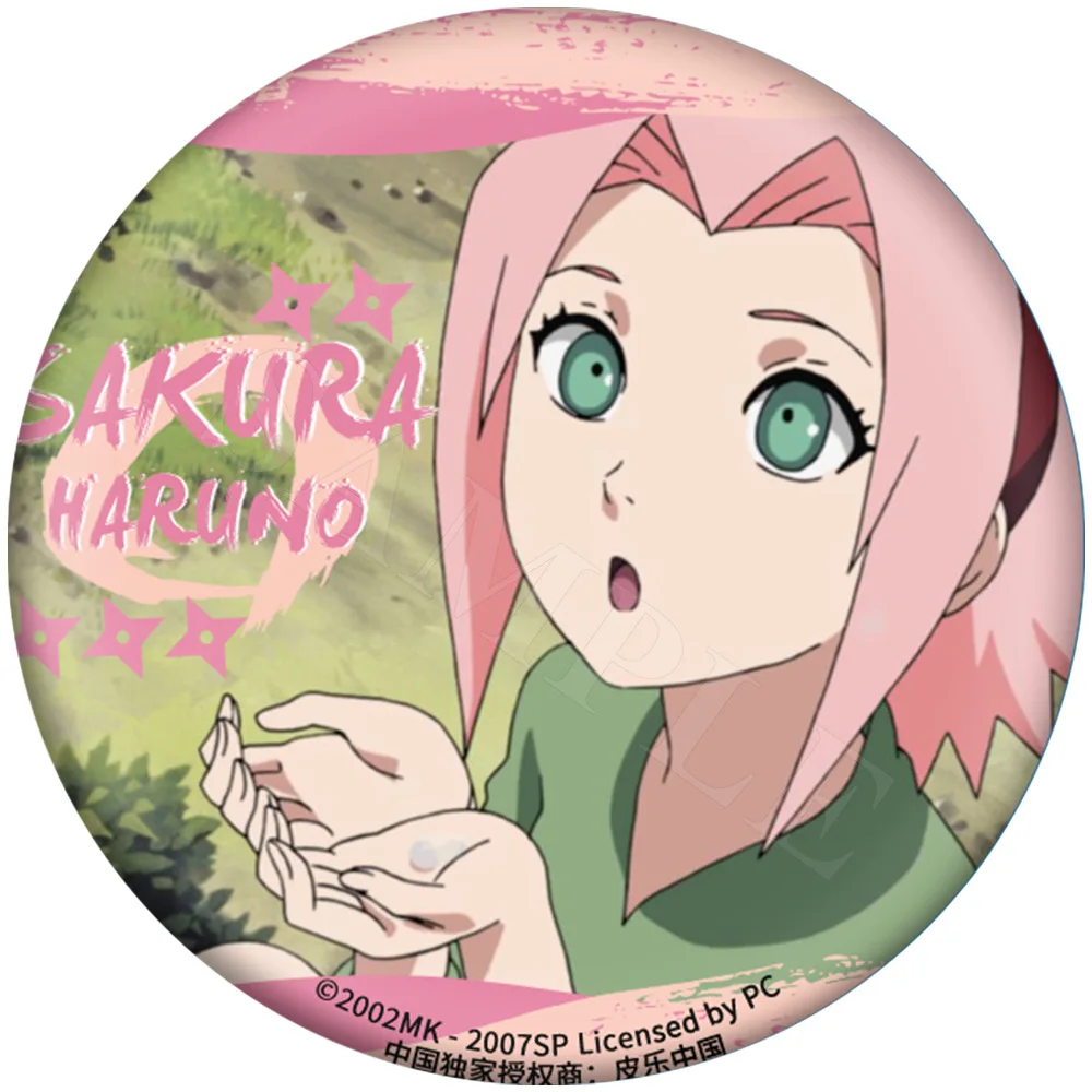Naruto Sasuke Jiraiya Obito Childhood Nohara Rin Hashirama Gaara Orochimaru Shisui China Officiële Autorisatie Kospay Badge