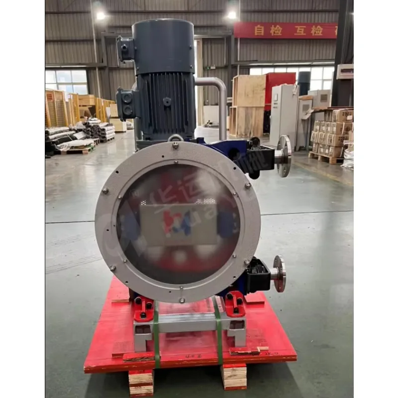 Self-priming Peristaltic Hose Pump for Transferring CALCIUM ACETATE