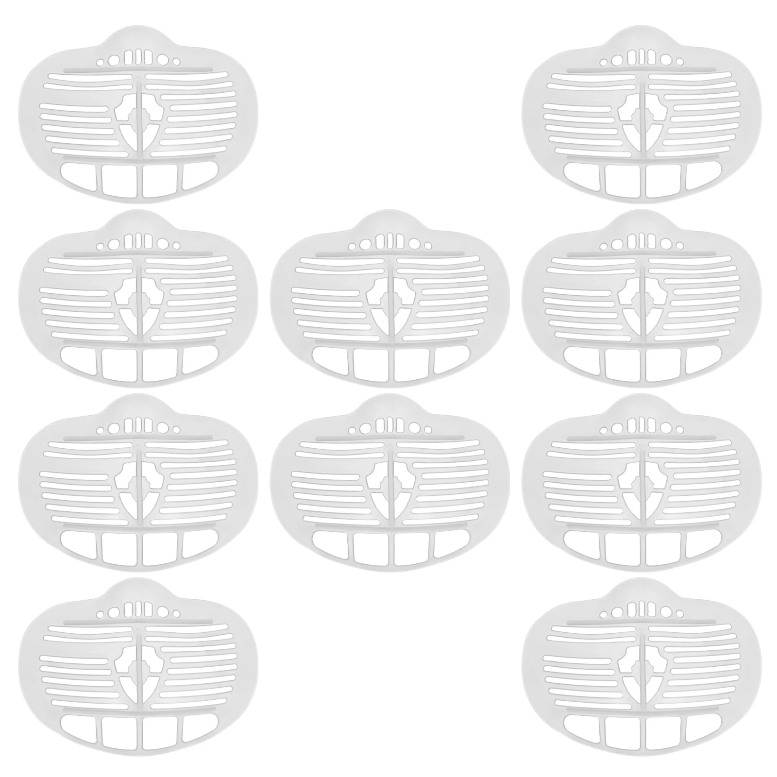 

10 Pcs Mask Inner Frame Bracket Reusable Non Toxic Plastic Lightweight Washable Face Support for Kids 3D Mask Stand