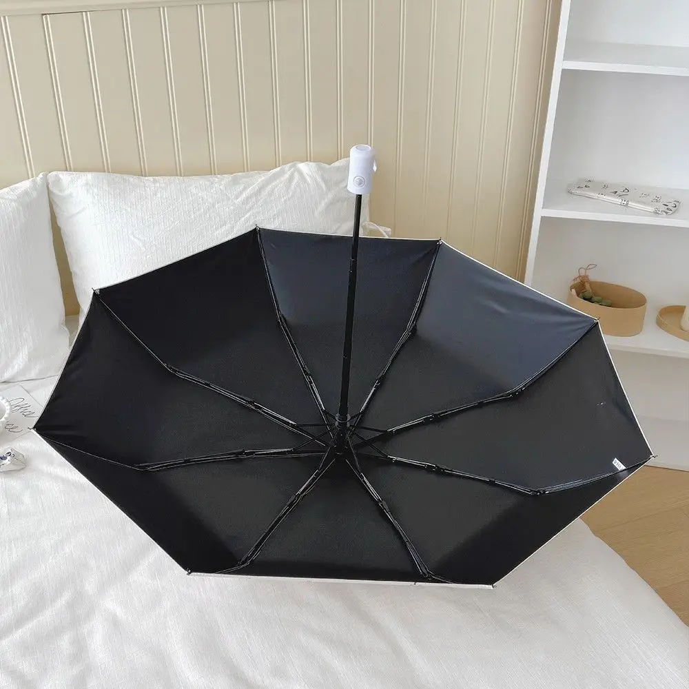 Cartoon Automatic Umbrella Sunshade And Rainproof Black Glue Umbrella Foldable Convenient Sun Umbrella for All Weather view 2