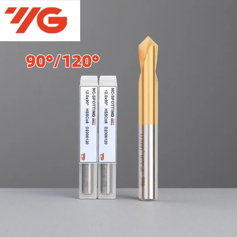 

South Korea YG HSS C08 90 degree machining center centering drill bit from , diameter 2 3 4 5 6 8 10