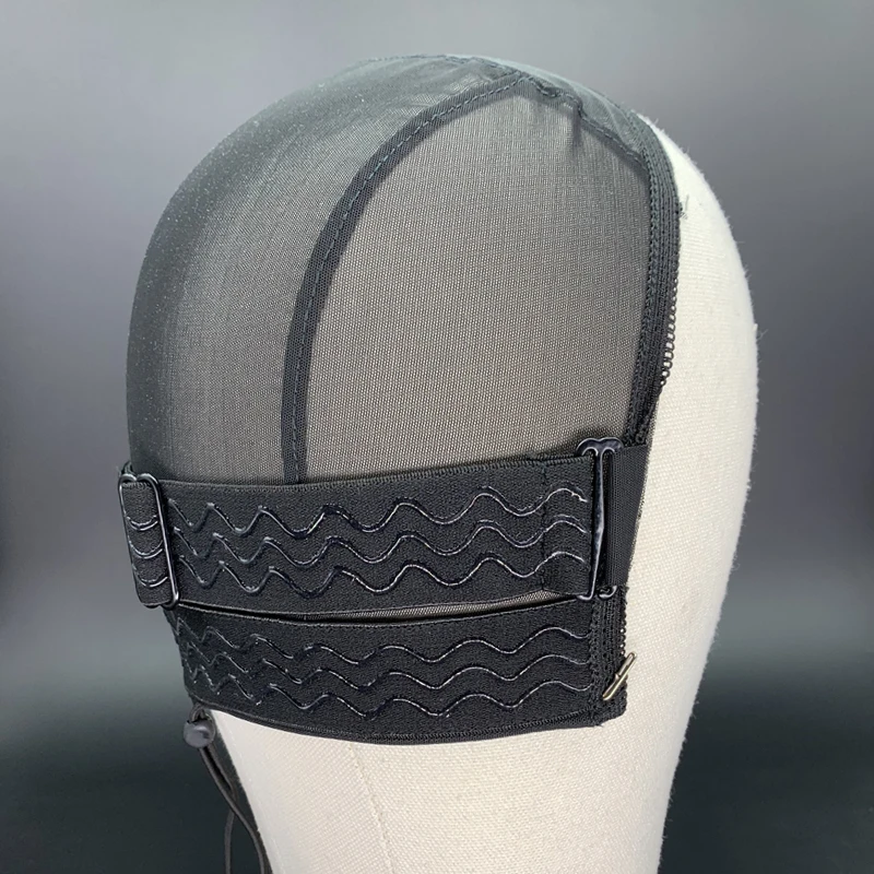 

1Pc 13X4/13X6 Front Lace Wig Cap + Removable Adjustable Silicone Anti-Slip Band for Wig Making
