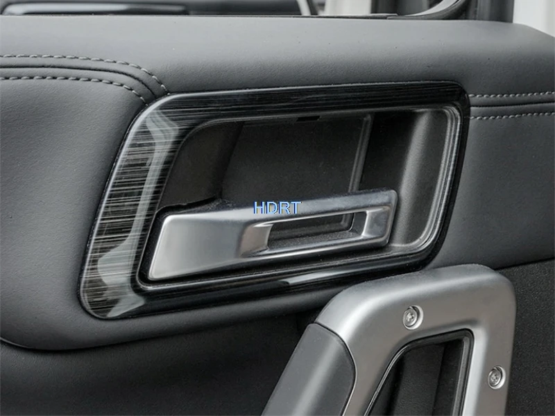 For BAW 212 T01/Explorer 01 2024 + Car Styling Black Interior Gear Shift Window Control Panel Door Handle Air Vent Outlet Cover