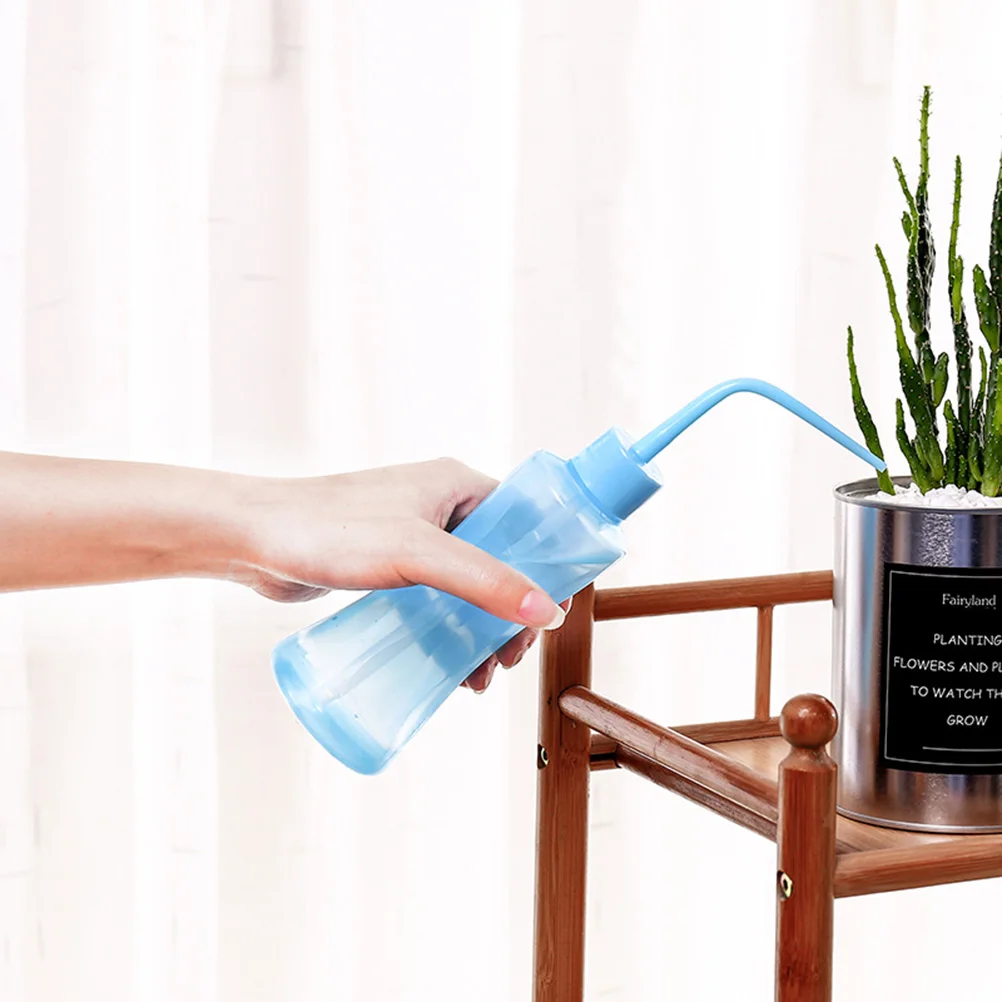 

2 PCS Dripping Pot Tip Applicator Bottle Succulents Clear Dispenser Sky-blue Squeeze