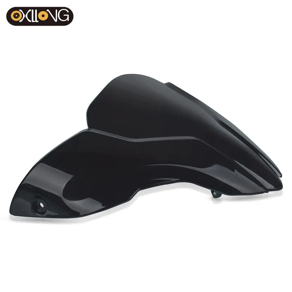 Motorcycle screen Windshield Double Bubble Spoiler Windproof Windscreen Deflector For BAJAJ Pulsar NS200 NS/200 RS/200 AS