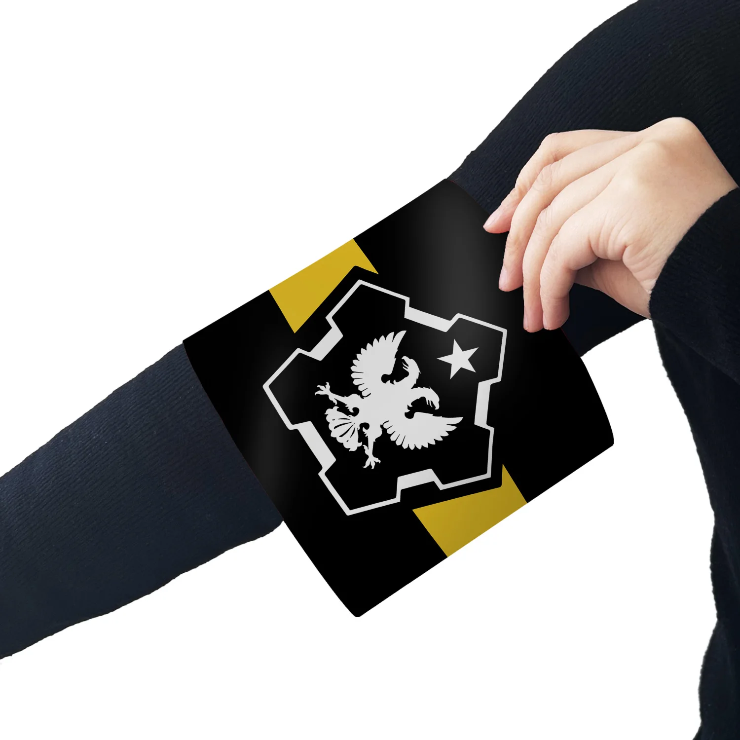 شارة الأكمام بشريط اليد المتقاطع الألماني مع الرسوم المتحركة التنكرية، زي التجوال، والأزياء والدعائم الطرفية