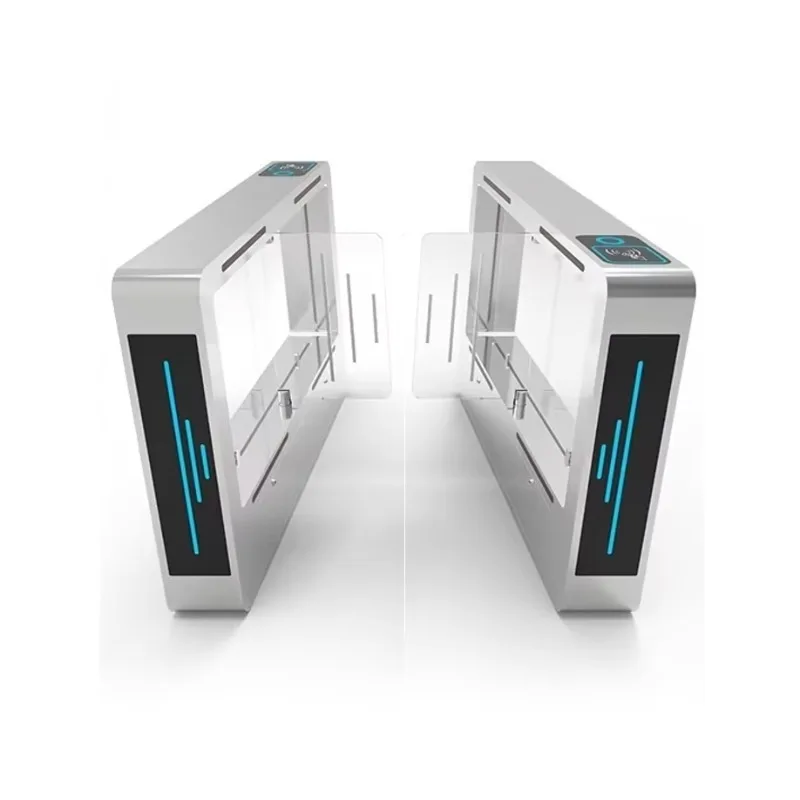 Automatic Pedestrian Channel Guard Swing Gate System Manufacturer's Turnstiles with Face Recognition for Amusement Parks
