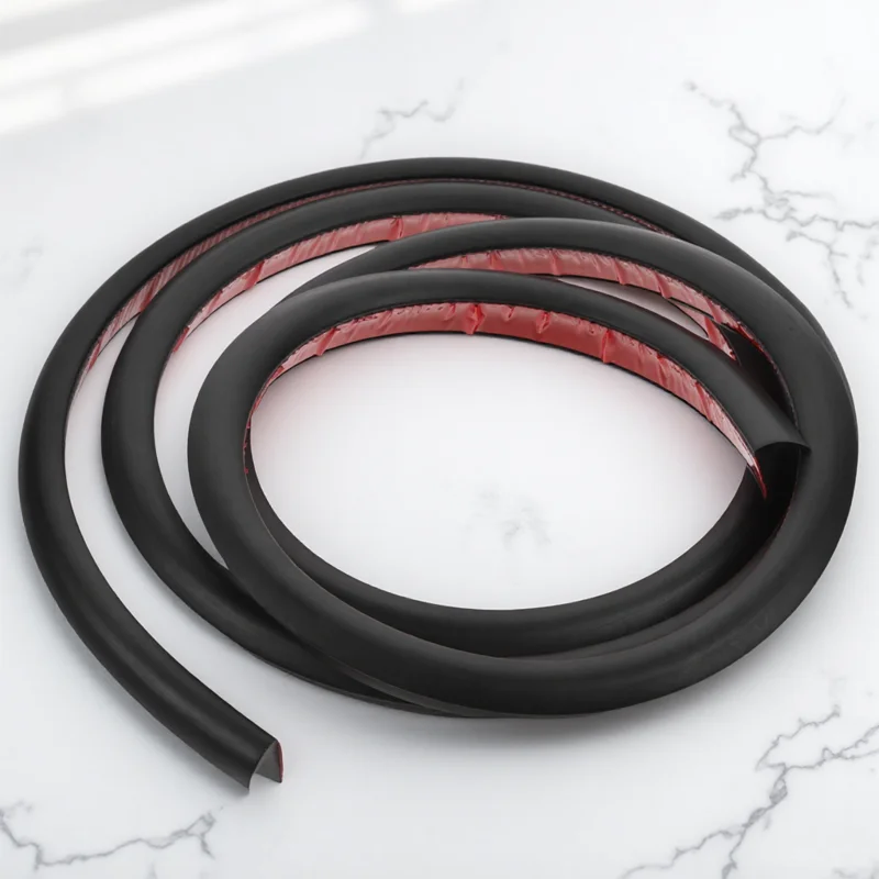 

2M Black RV Drip Rail Rain Strip Self Adhesive Gutter Kit Flexible Decorative Moldings Caravan Accessories