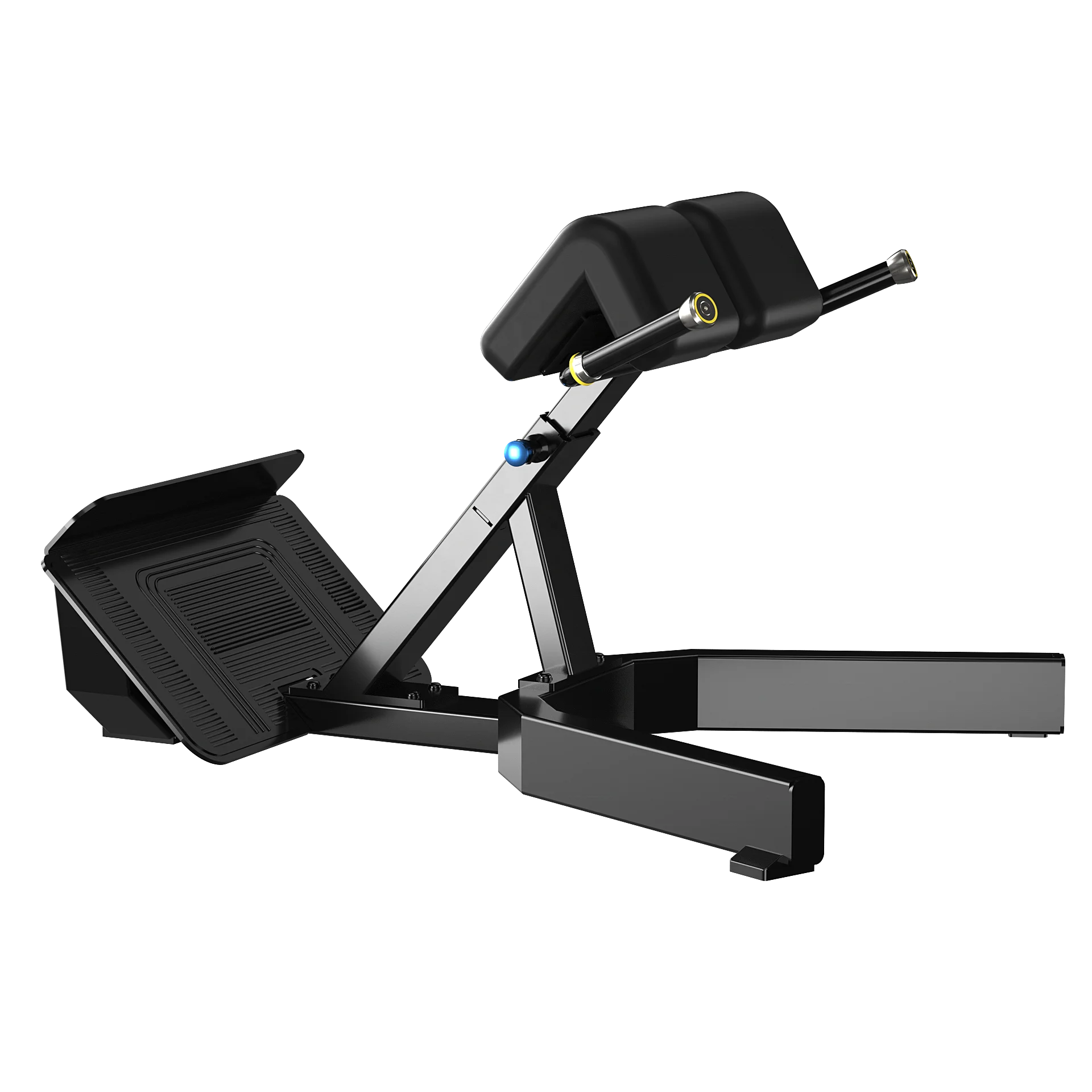 New Indoor Gym Fitness Equipment Steel Back Extension Roman Chair Exercise Machine for Bodybuildingpromote sales