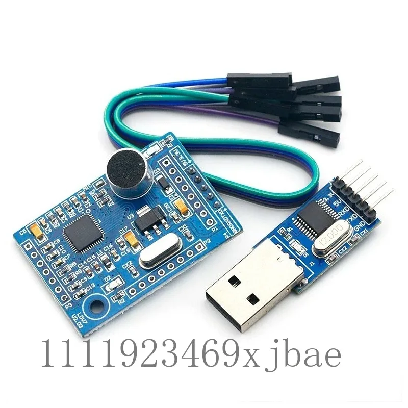 Embedded Automatic Speech Recognition Circuit Module, 16 Channel IO Voice Control Board For MCU Development Project