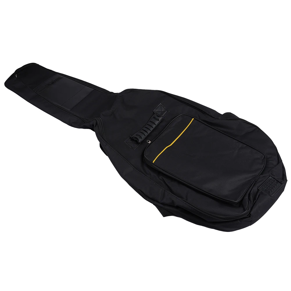 

Acoustic Guitar Bag Backpack Bag Black Case Double Gig Guitar Padded Practical Reliable Top Sale Duable Hot Sale