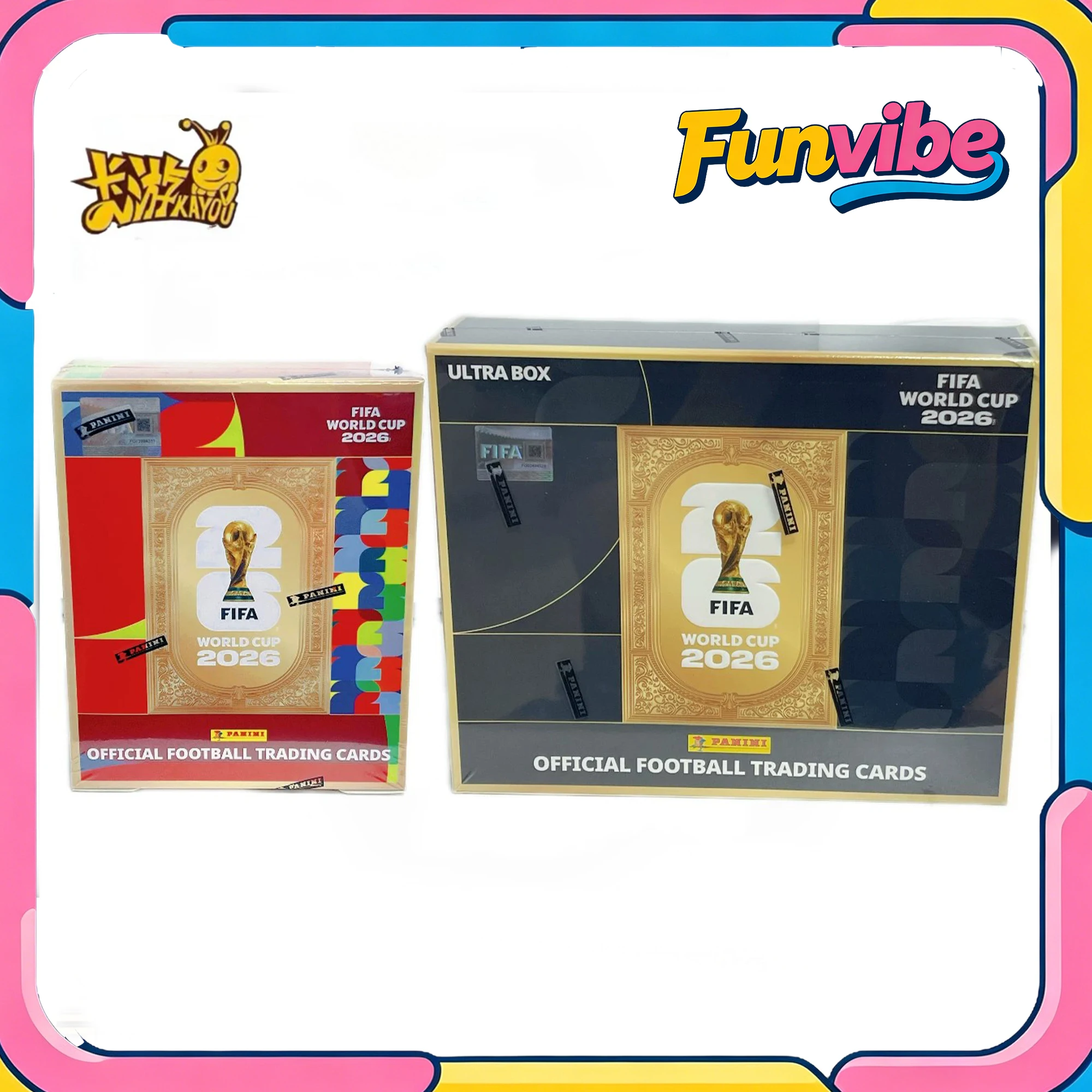 

Genuine KAYOU Panini FIFA World Cup 2026 Official Football Collectible Trading Cards Premium Edition Model Collection Boy Gift